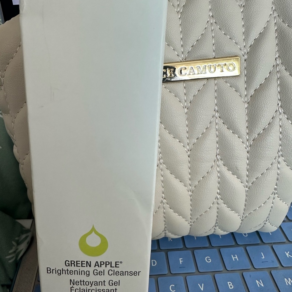 Vince Camuto White Quilted Bag